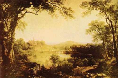 Asher Brown Durand Day of Rest France oil painting art